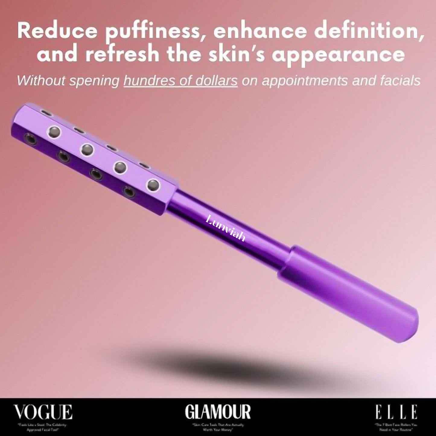 Lunviah™ LuxeLift Lymphatic Drainage Roller